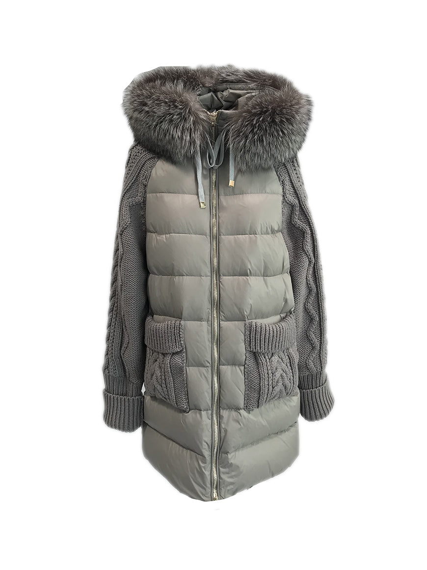 violanti parka bi-matière