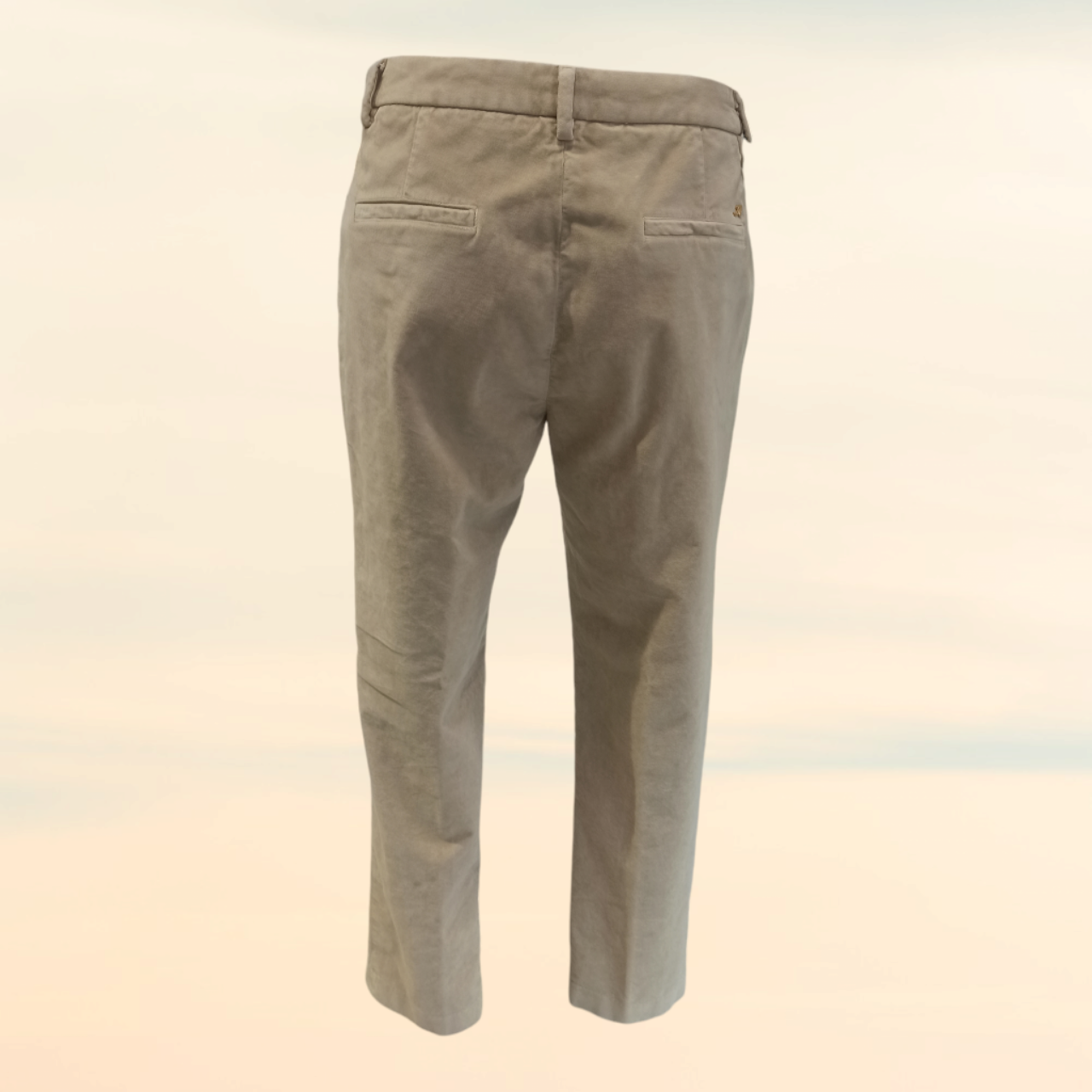 mason's pantalon velours rasé beige