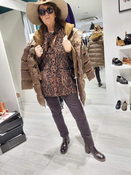 pons quintana bottine cuir  cristin chocolat doublée cuir