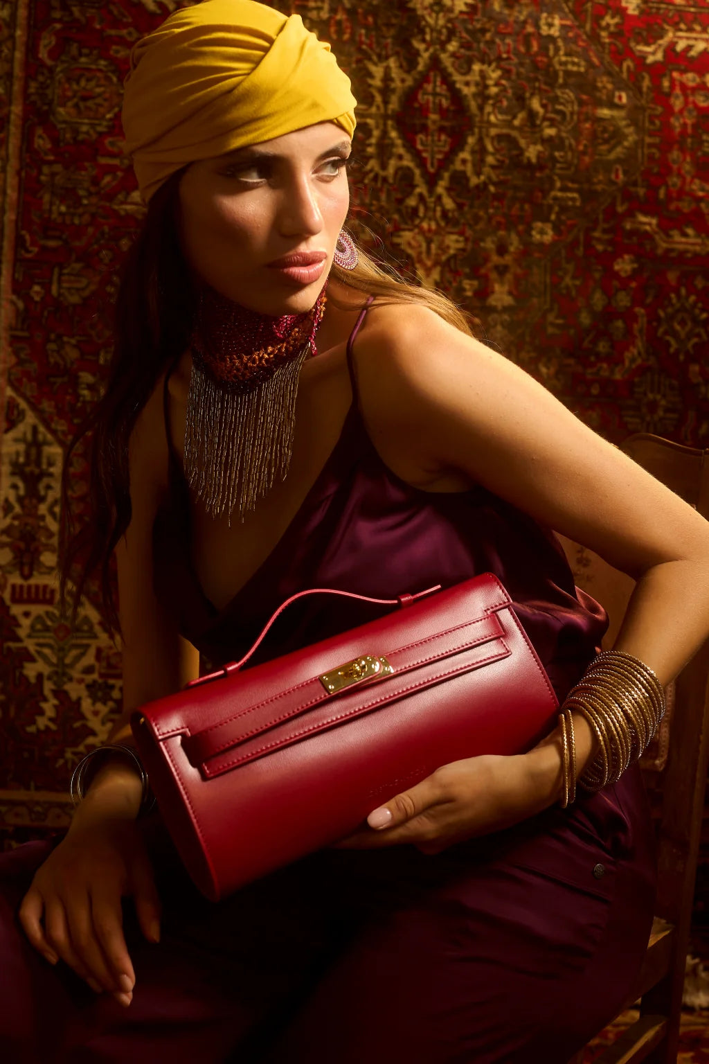 roberta gandolfi sac clutch jade