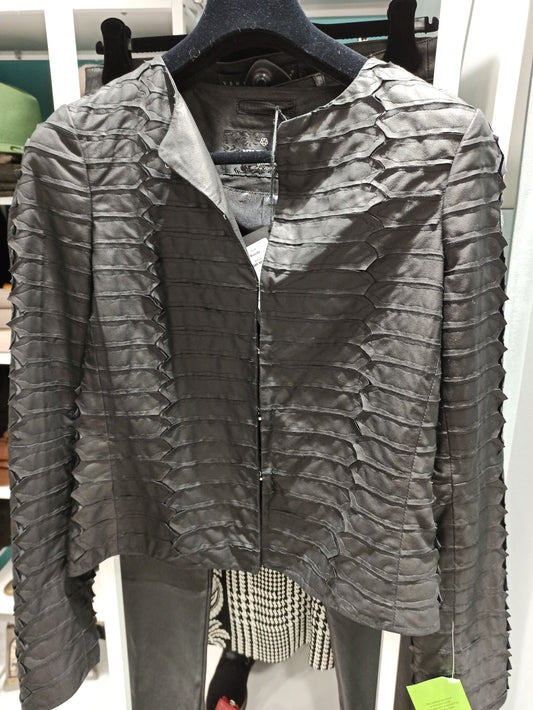 milestone veste cuir seconde peau