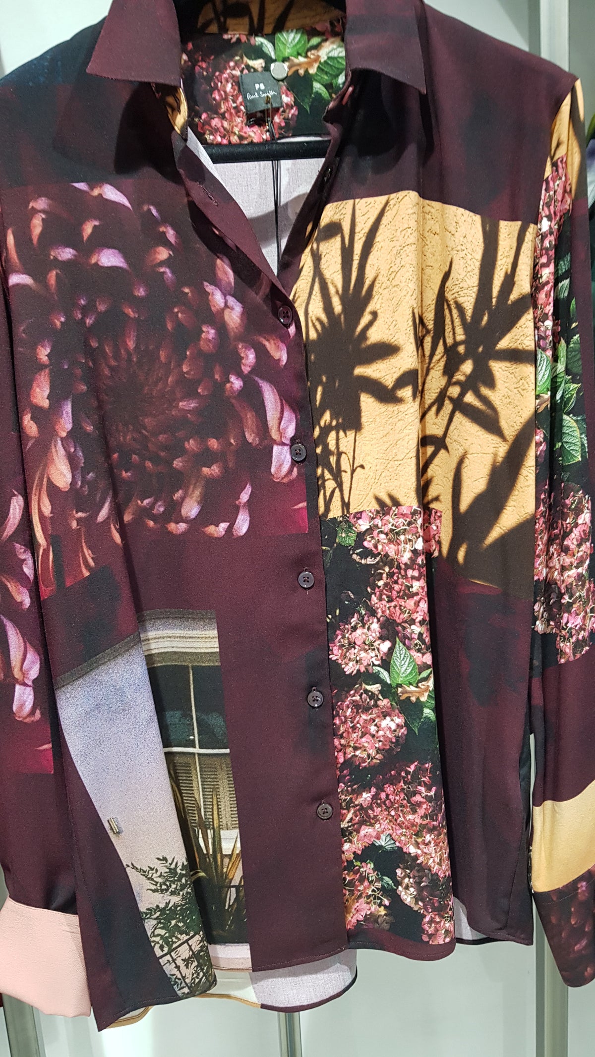 paul smith chemisier bordeaux