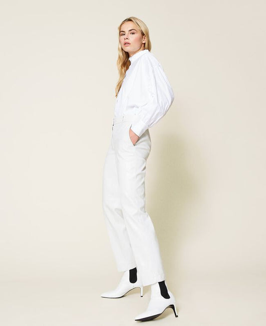 twinset pantalon simili snow