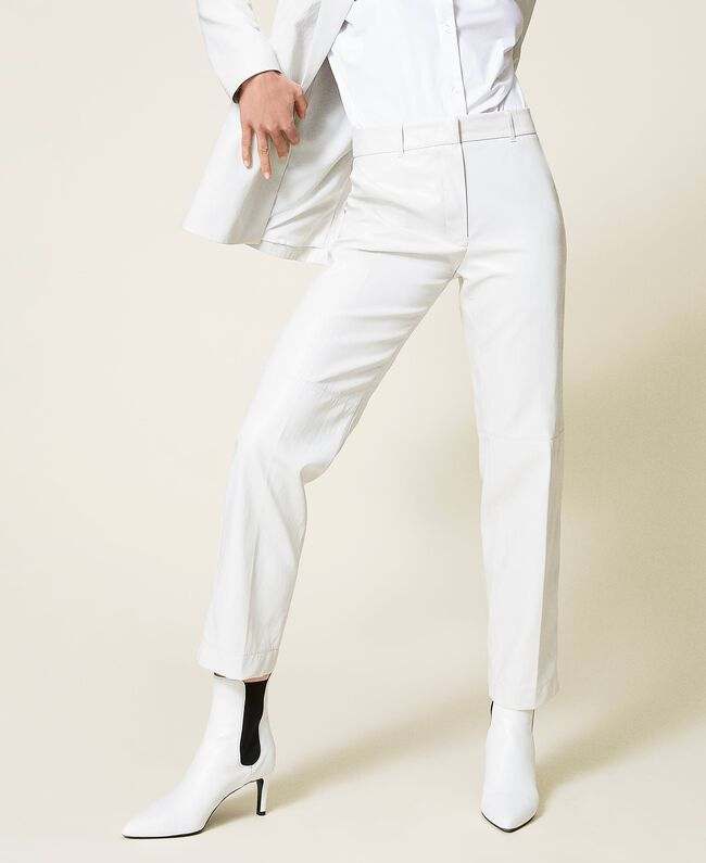 twinset pantalon simili snow