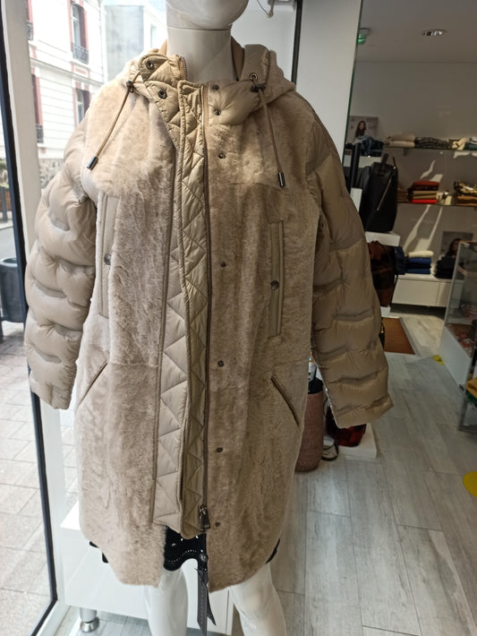 ventcouvert parka façon astrakan