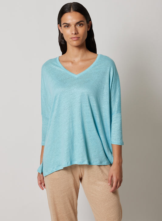 notshy t -shirt emilie fresh mint et lilas