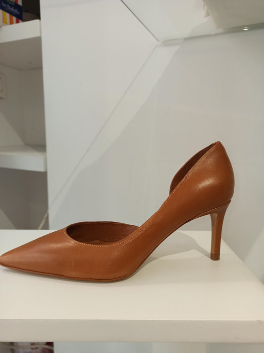 billibi escarpin camel