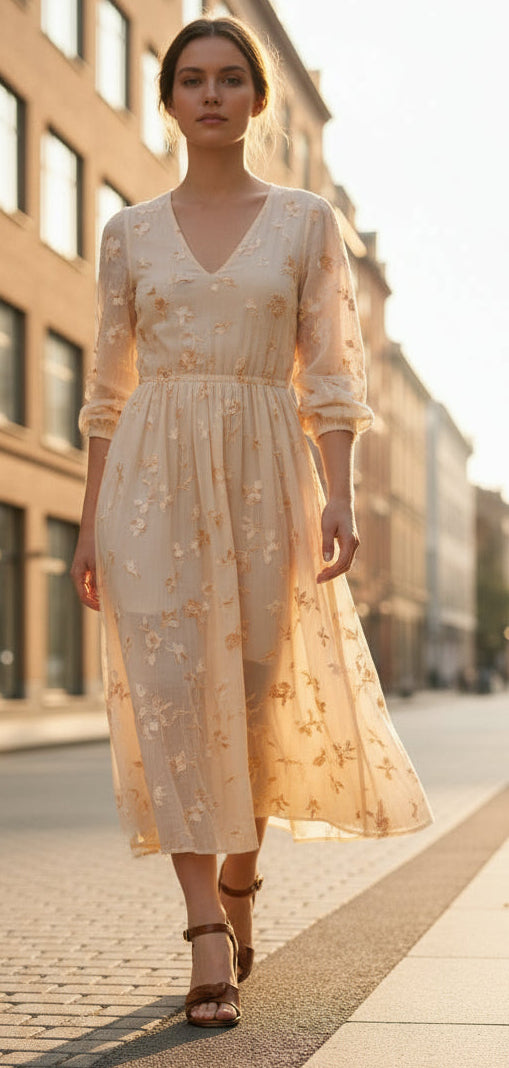 bottega di lisa sandale cuir à talon noisette