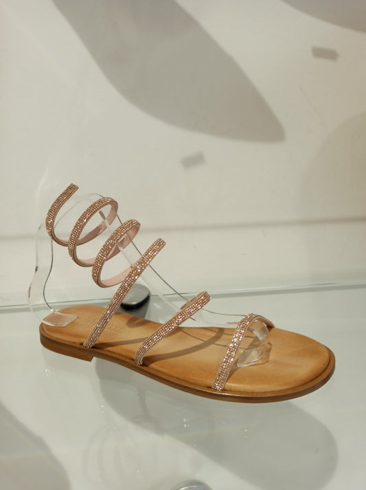 caryatis greek sandal