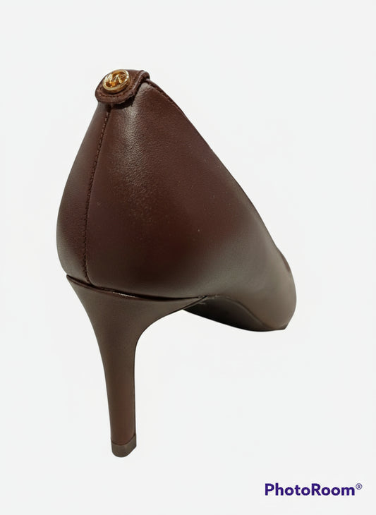 michael kors escarpins cuir marron ultra souple