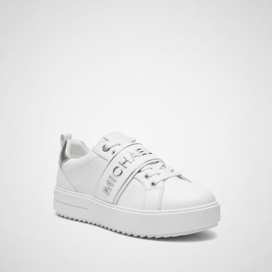sneakers Michael Kors en cuir col optic white