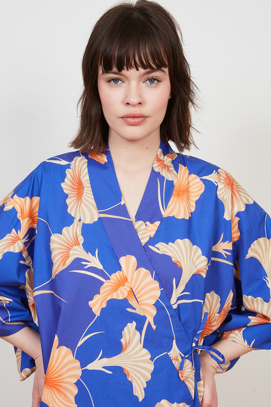 paul & joe pyjama kimono court en coton yoko