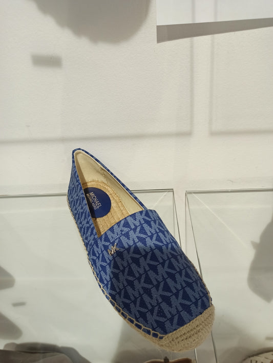 michael kors espadrilles bleues kendrick