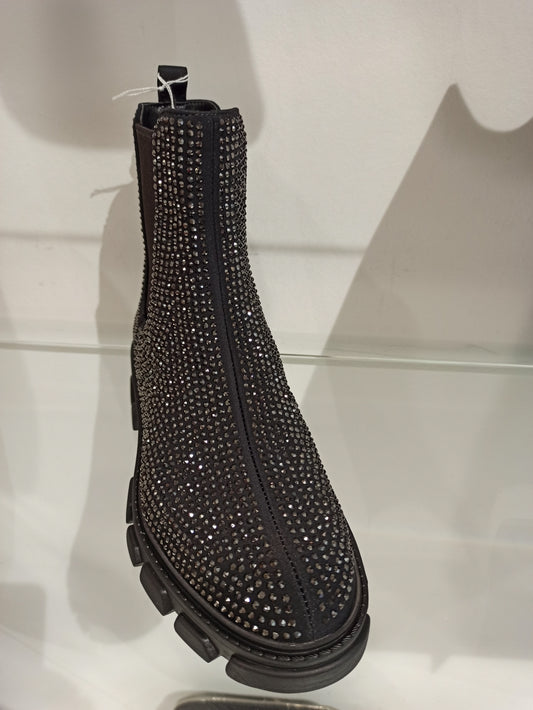 michael kors bottines ridley strass