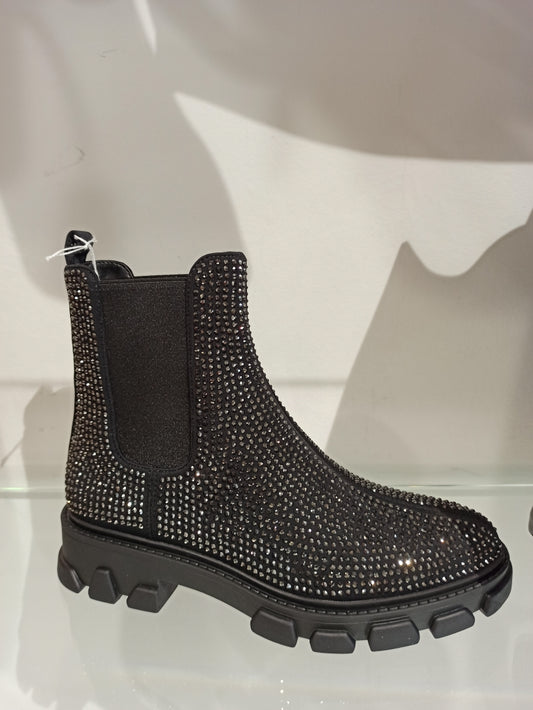 michael kors bottines ridley strass