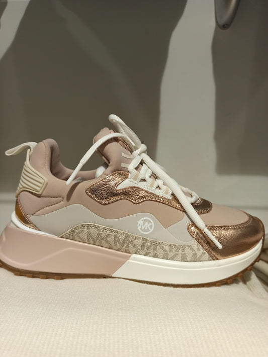 michael kors sneakers théo sport soft pink