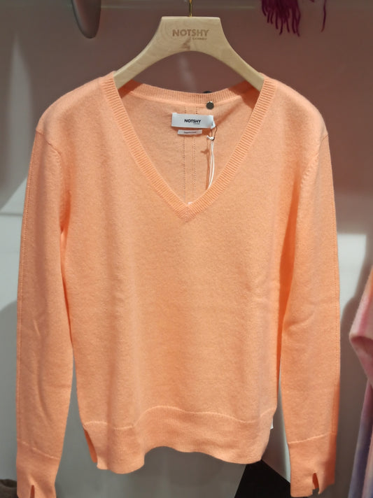 notshy pull valeria cachemire abricot